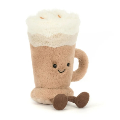 【樂森藥局】英國 Jellycat 趣味拿鐵 Amuseables Latte 18CM