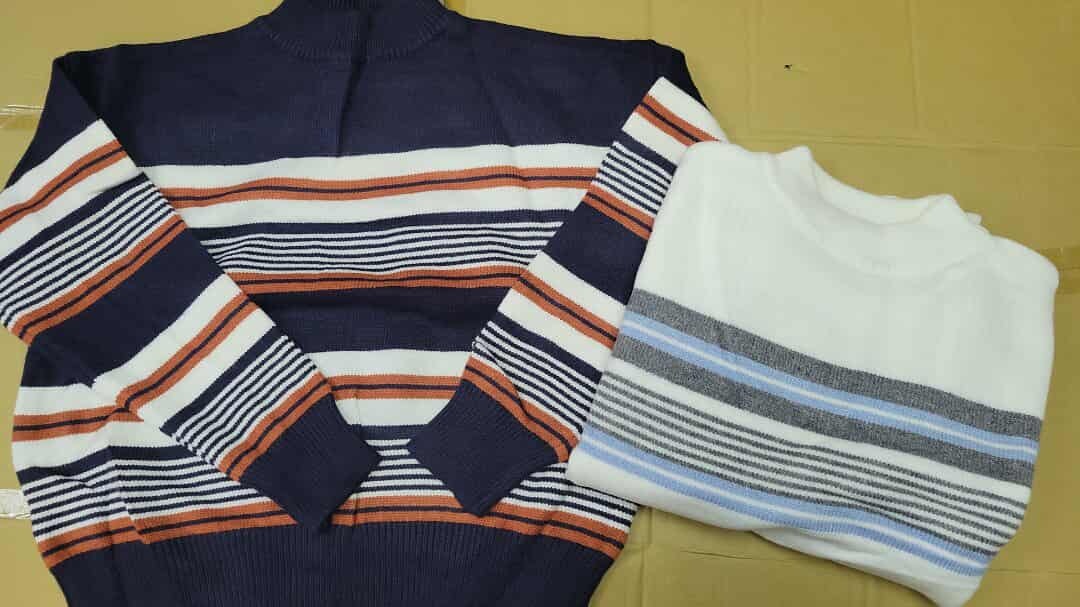 現貨清貨   女裝 高領橫間針織衫 （清貨價貨品，不設退換）AT8 307