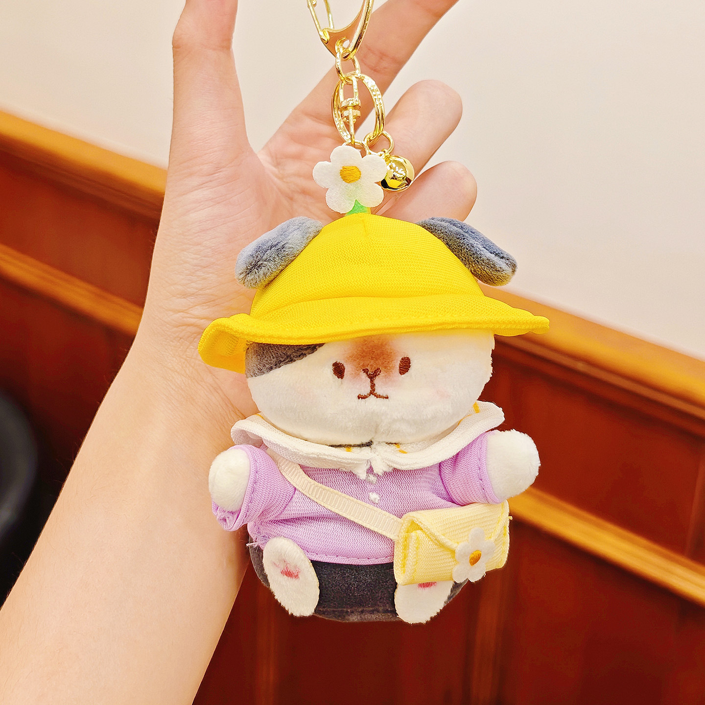 我要上學啦幼稚園豚鼠吊飾掛件