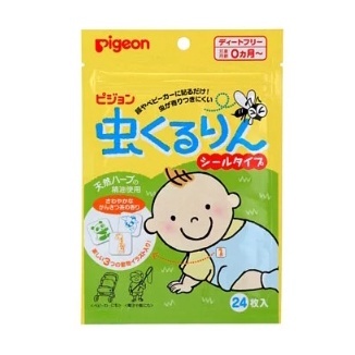 【樂森藥局】貝親 Pigeon 防蚊蟲貼布 24入／60入