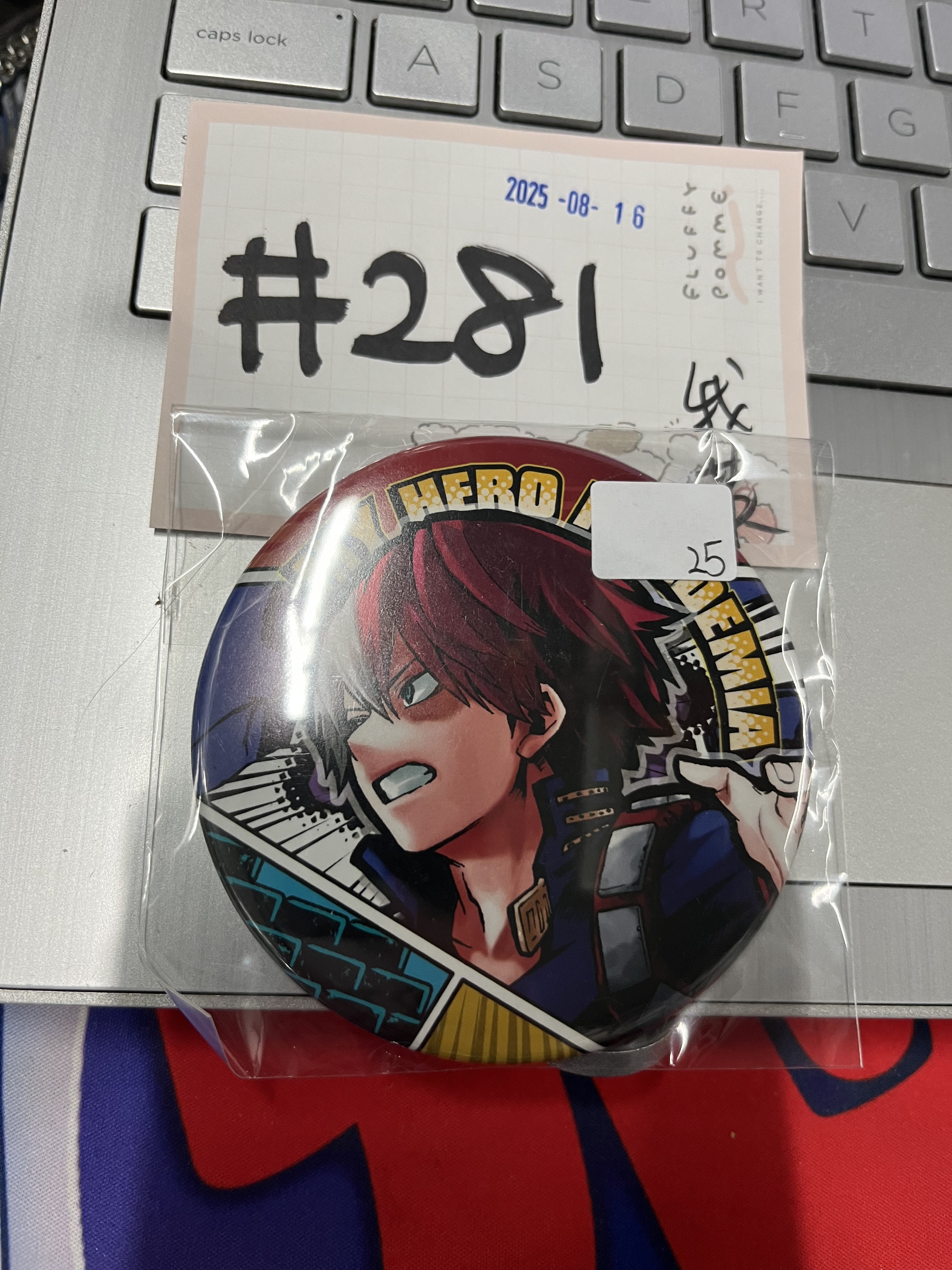 我的英雄學院 轟 襟章   #281