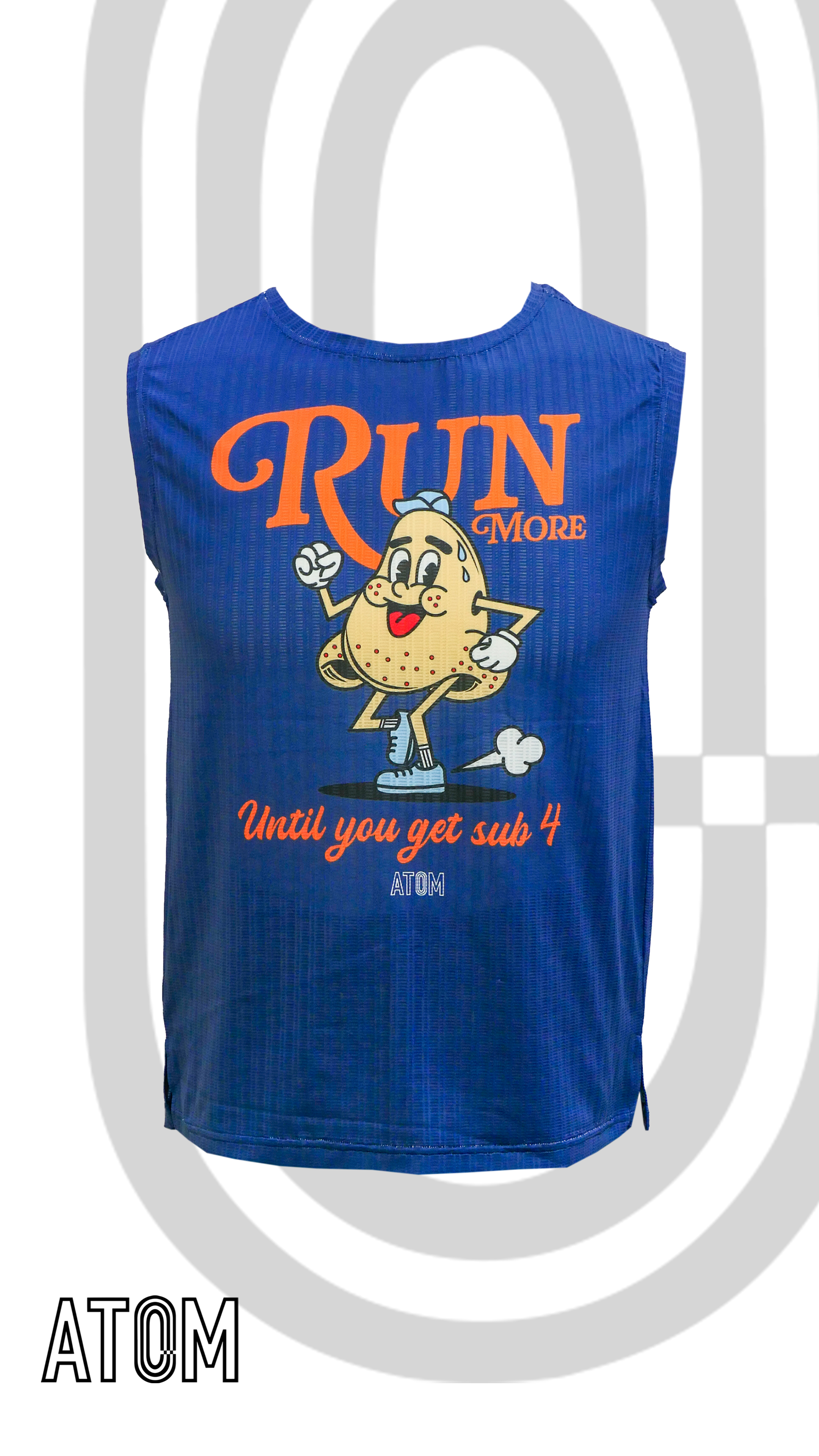 跑得More 無鼻哥 跑步背心 （男裝）