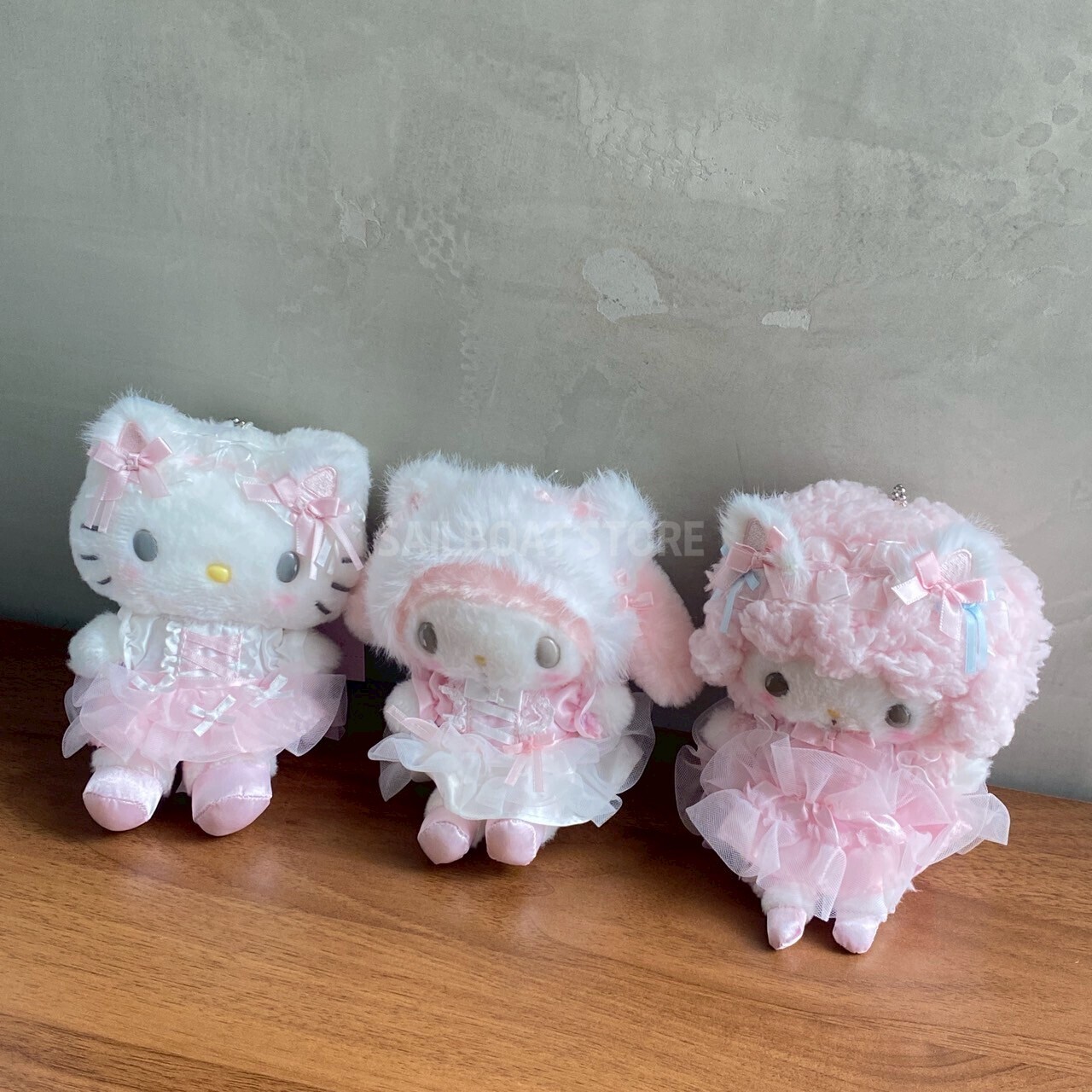 #現貨供應 三麗鷗 白貓芭蕾系列 吊飾鑰匙圈