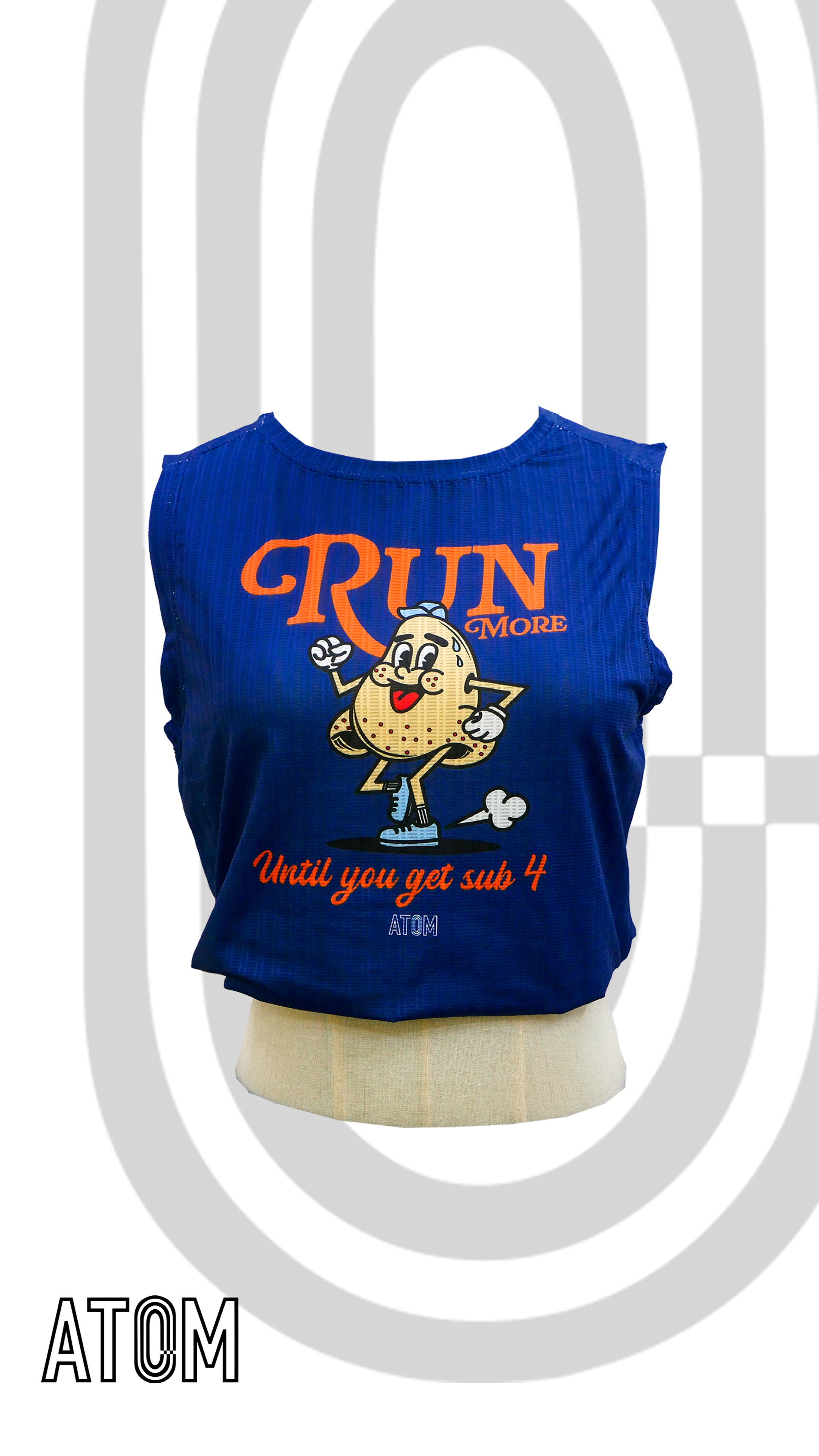 跑得More 無鼻哥 跑步背心 （女裝）