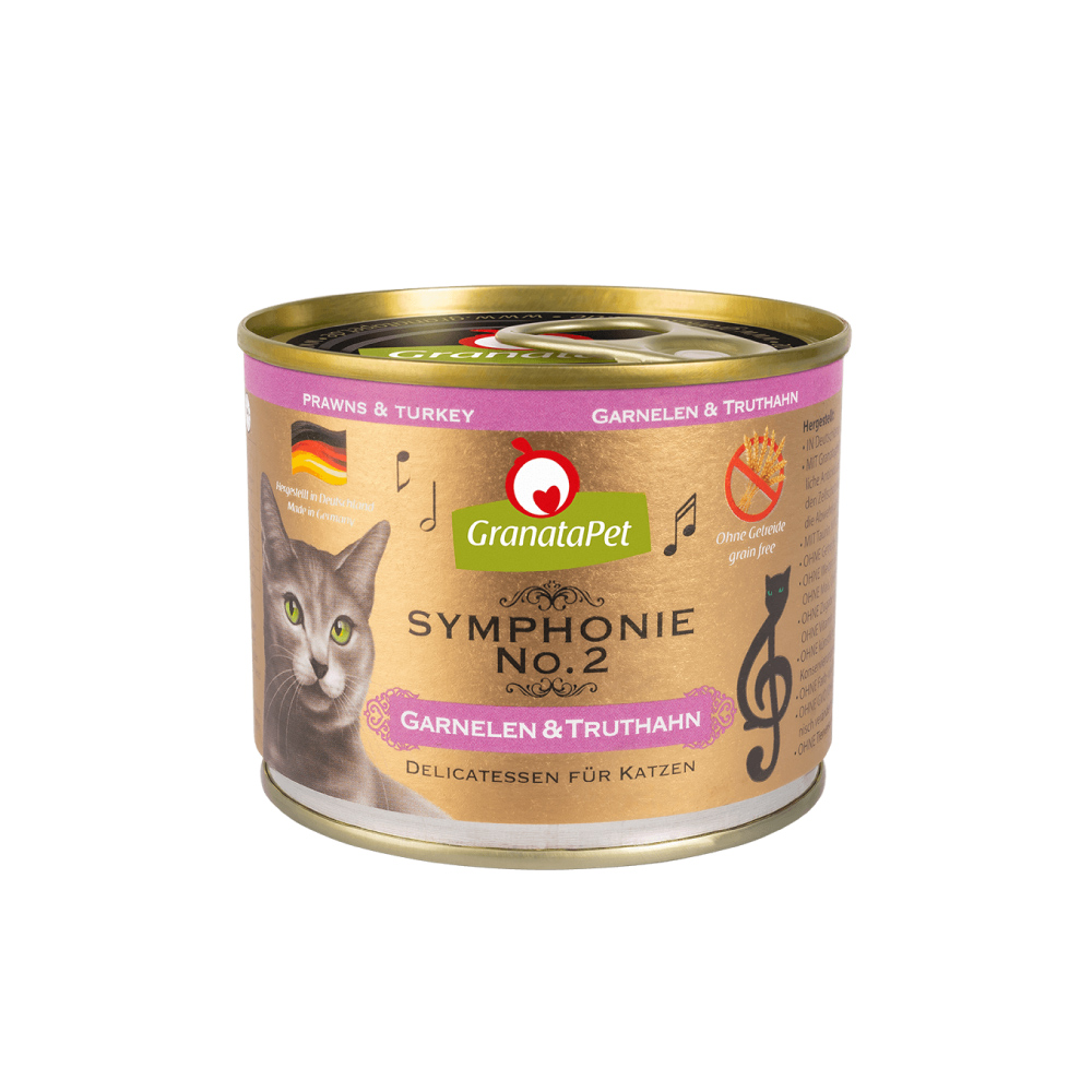 交響樂低溫慢燉貓主食罐-2號-鮮蝦+火雞 (200g)