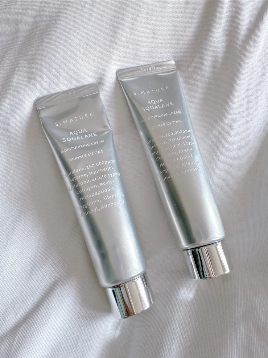 S.NATURE 角鯊烷保濕面霜 水光肌神器