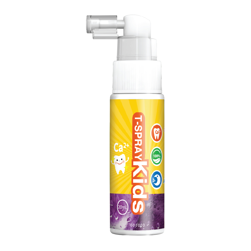 Lab52 齒妍堂 T-SPRAY Kids 兒童含鈣健齒噴霧 - 葡萄口味/20ml