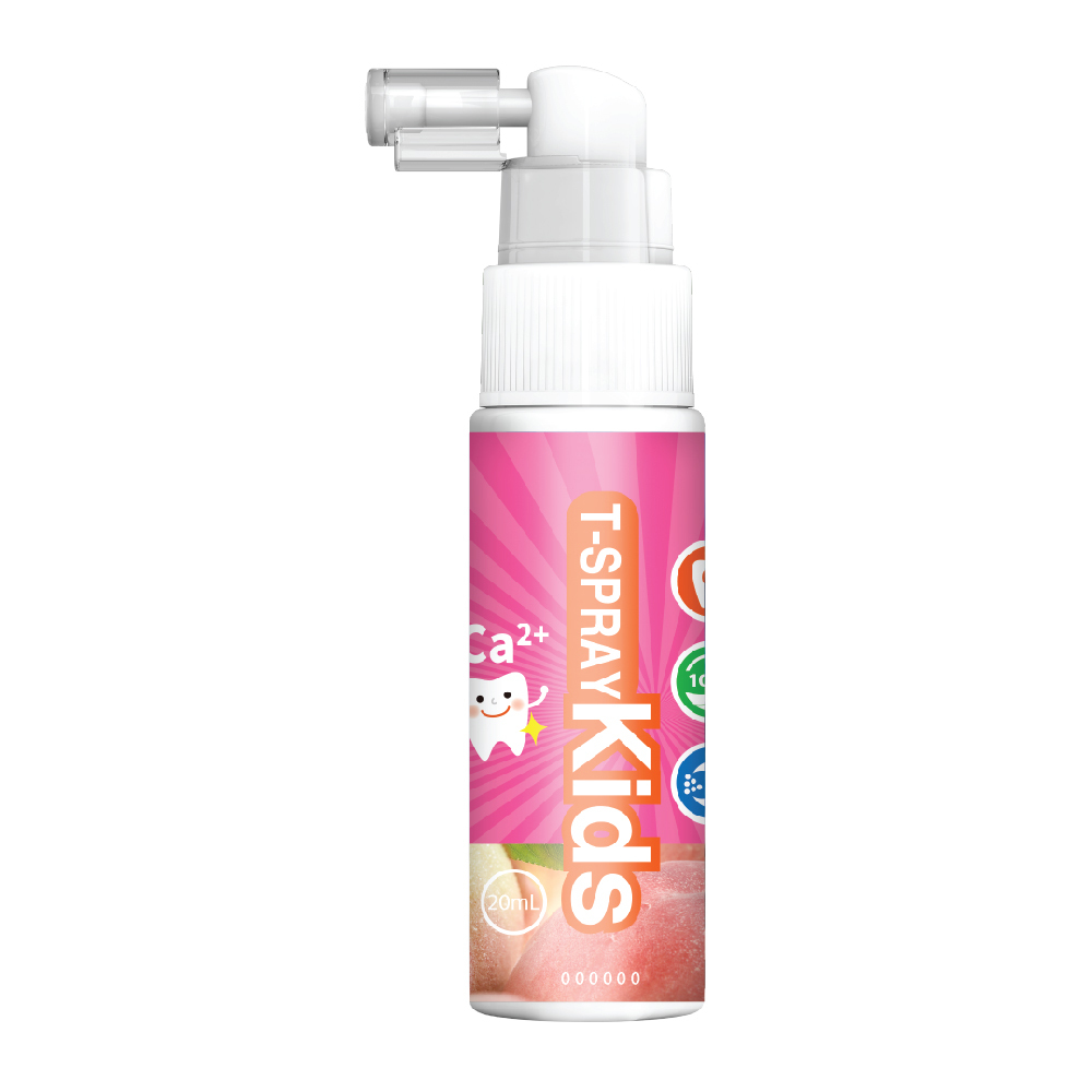 Lab52 齒妍堂 T-SPRAY Kids 兒童含鈣健齒噴霧 - 水蜜桃口味/20ml
