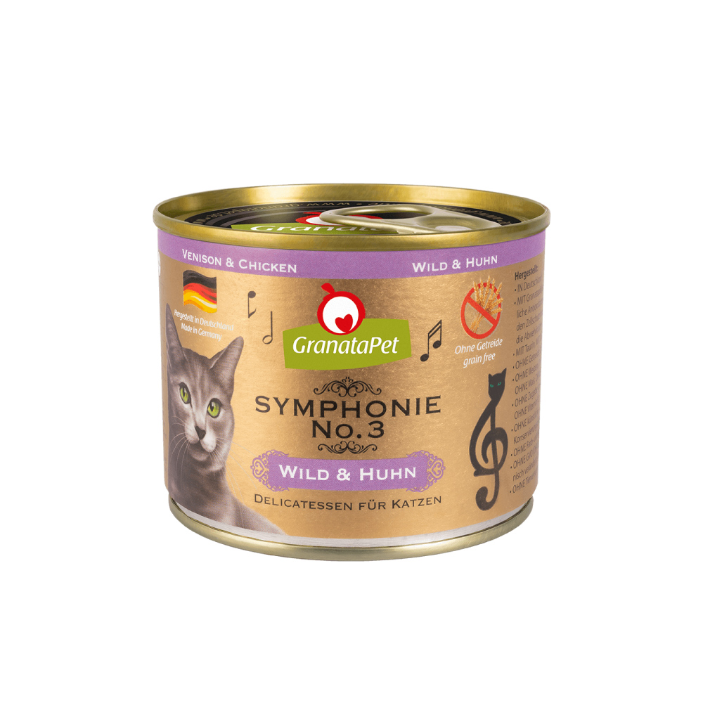 交響樂低溫慢燉貓主食罐-3號-鹿肉+雞肉 (200g)