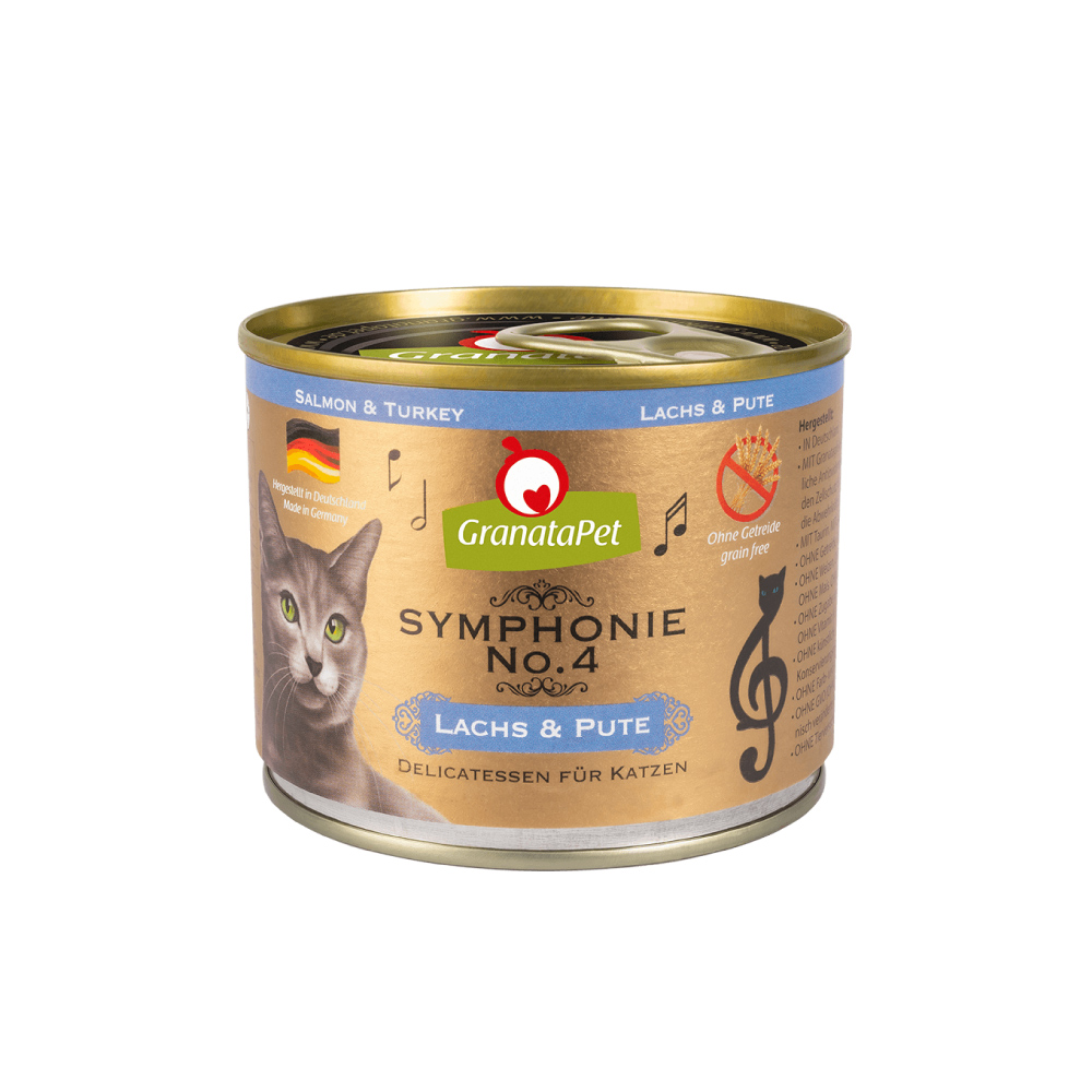 交響樂低溫慢燉貓主食罐-4號-鮭魚+火雞 (200g)