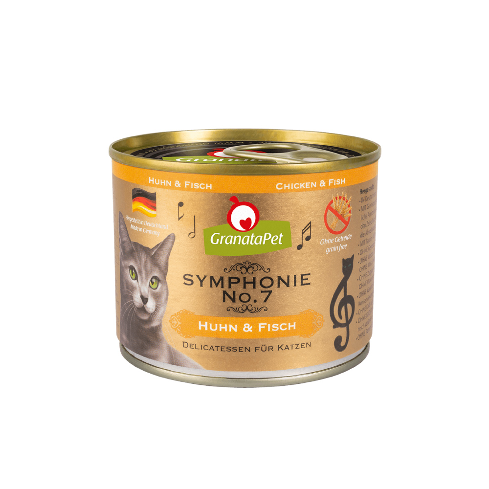 交響樂低溫慢燉貓主食罐-7號-雞肉+鮮魚 (200g)