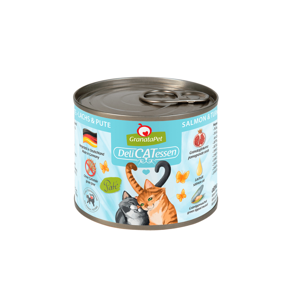 精緻食光系列貓主食罐-3號-鮭魚+火雞 (200g)