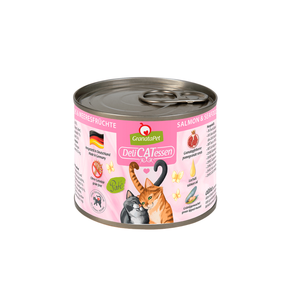 精緻食光系列貓主食罐-5號-鮭魚+海鮮 (200g)