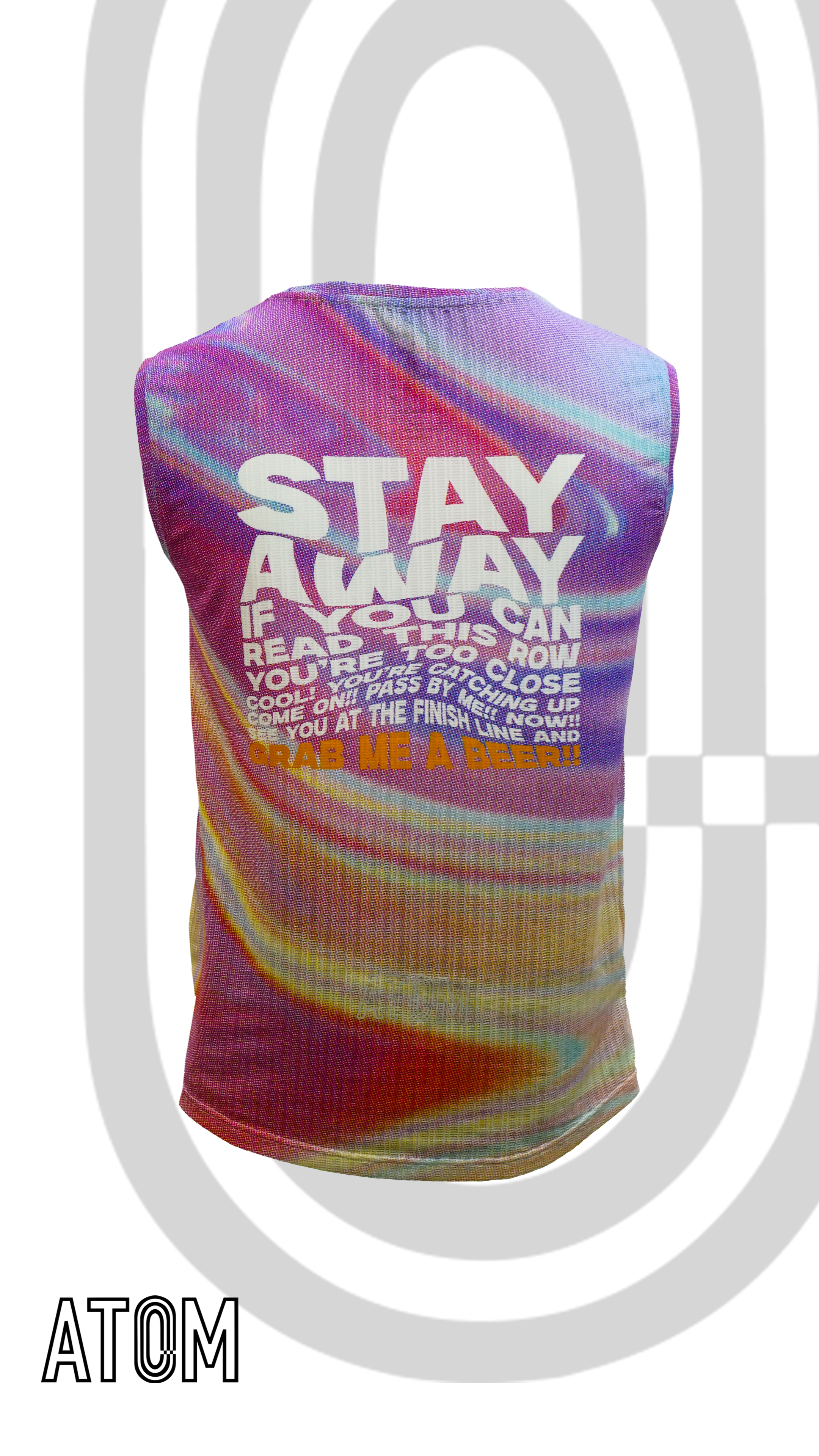 見字終點飲酒 跑步背心 （男裝）