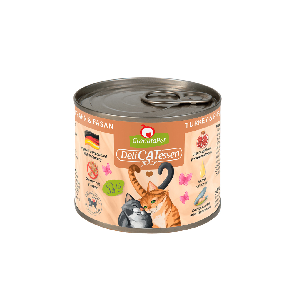 精緻食光系列貓主食罐-6號-火雞+雉雞 (200g)