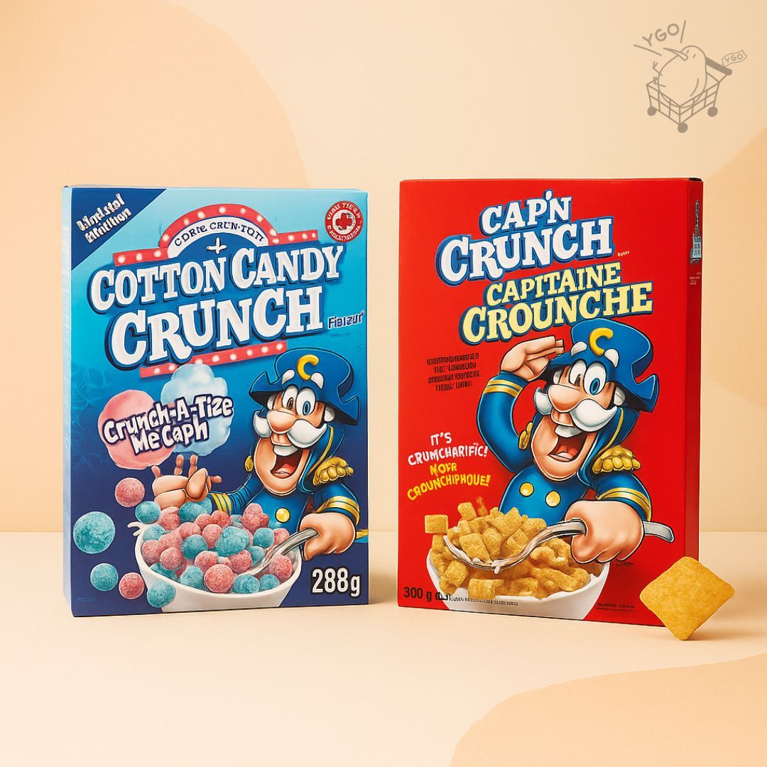 Cap'N Crunch 船長玉米麥片 - 兩種口味