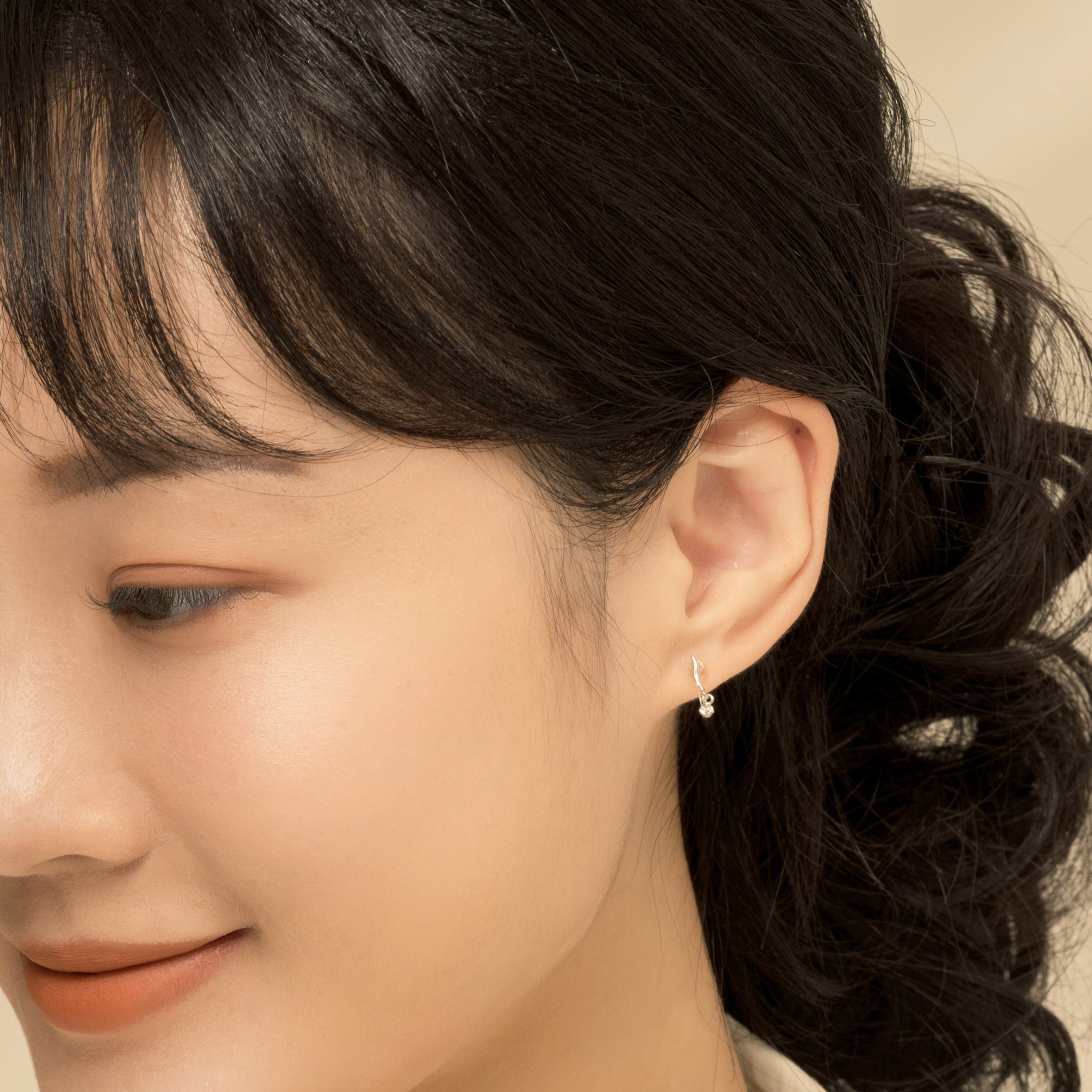 抗過敏純銀耳環