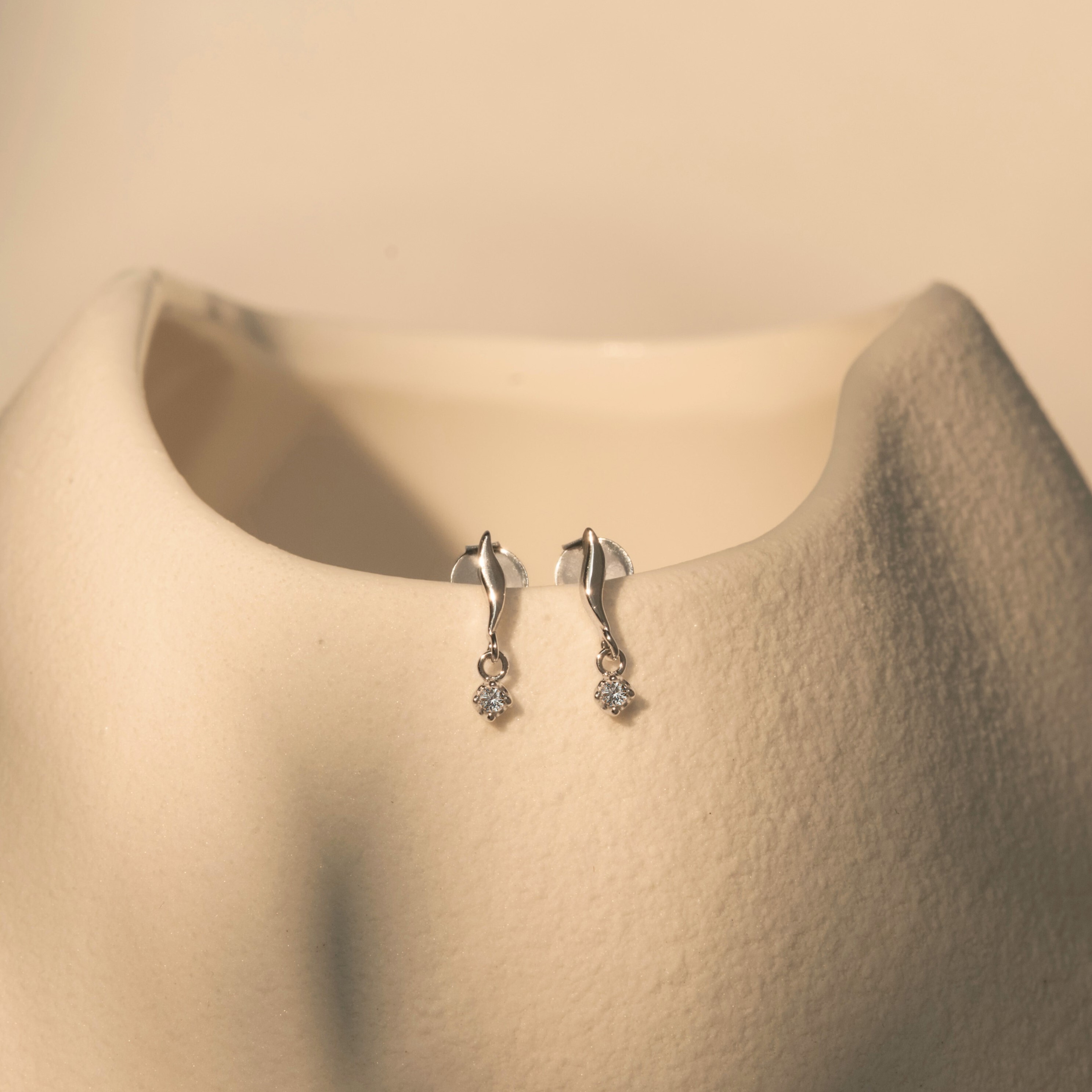 抗過敏純銀耳環