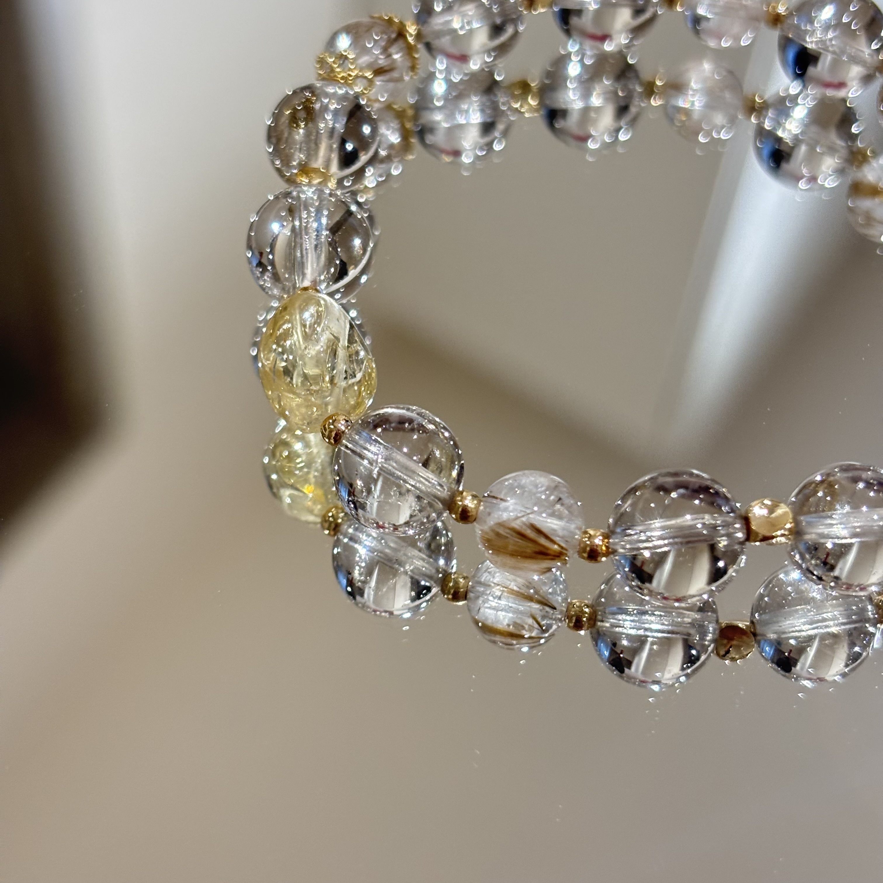 吸引財富防小人 | 白茶樹 | 白茶晶《彈力繩款式》