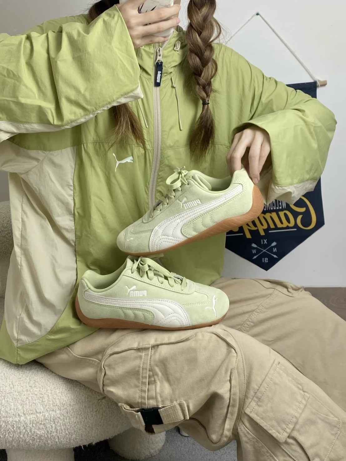 <國外限定色> PUMA Speedcat 哈密瓜🍈