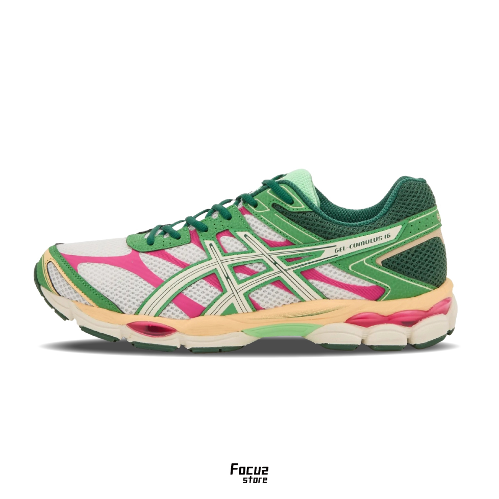 【Focus Store】預購 Asics Gel-Cumulus 16 "Cream & Ivory" 綠粉 米白 1203A763-100