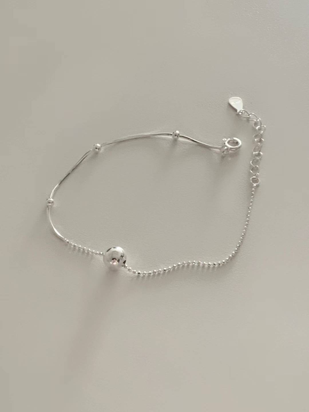 #228LL033 Mixed ball bracelet ⁎S925