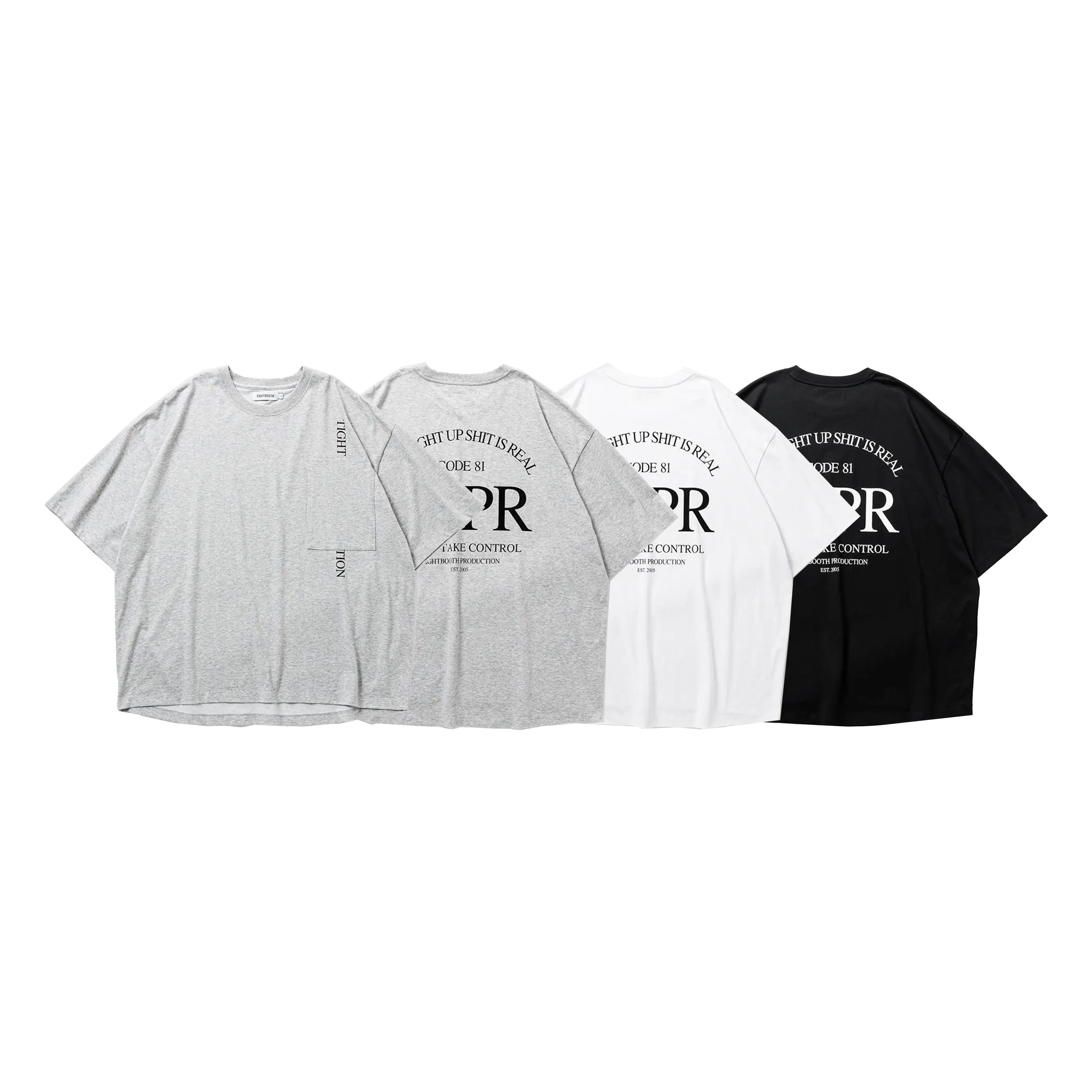 TIGHTBOOTH 25S/S STRAIGHT UP S/S T-SHIRT - Quick Drying