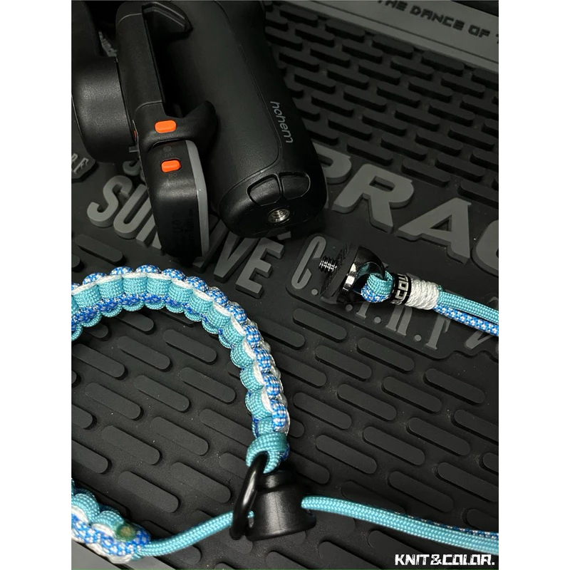 ※編織傘繩 運動相機手繩 自拍桿 (¼螺絲)