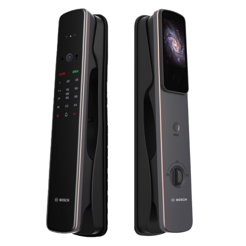 博世 Bosch    EL800VF‧Elite Series 推拉式人臉識別智能門鎖‧香港行貨,原廠2年保養‧