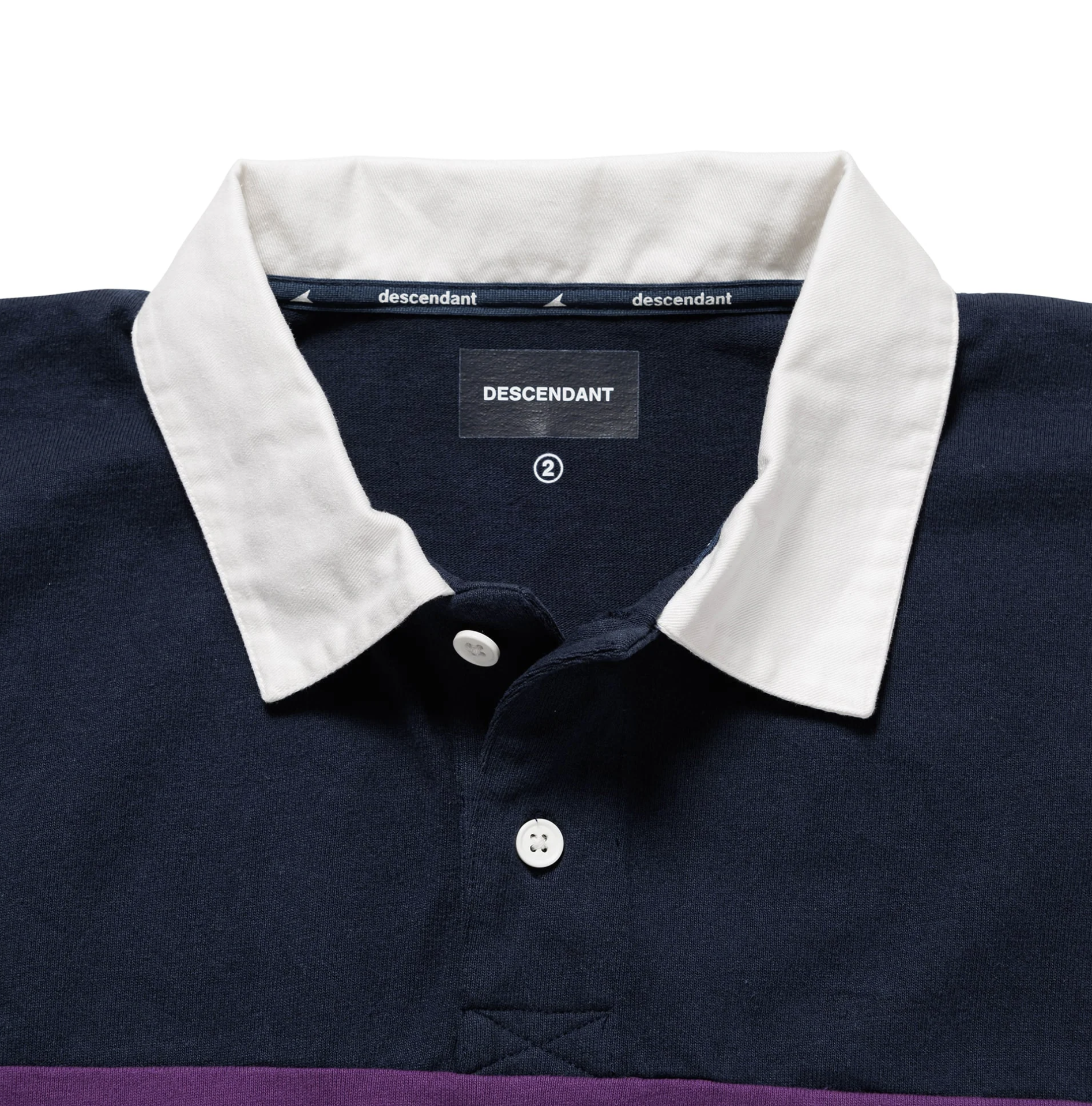 [現貨] DESCENDANT SS25 PUBA POLO LS | PURPLE