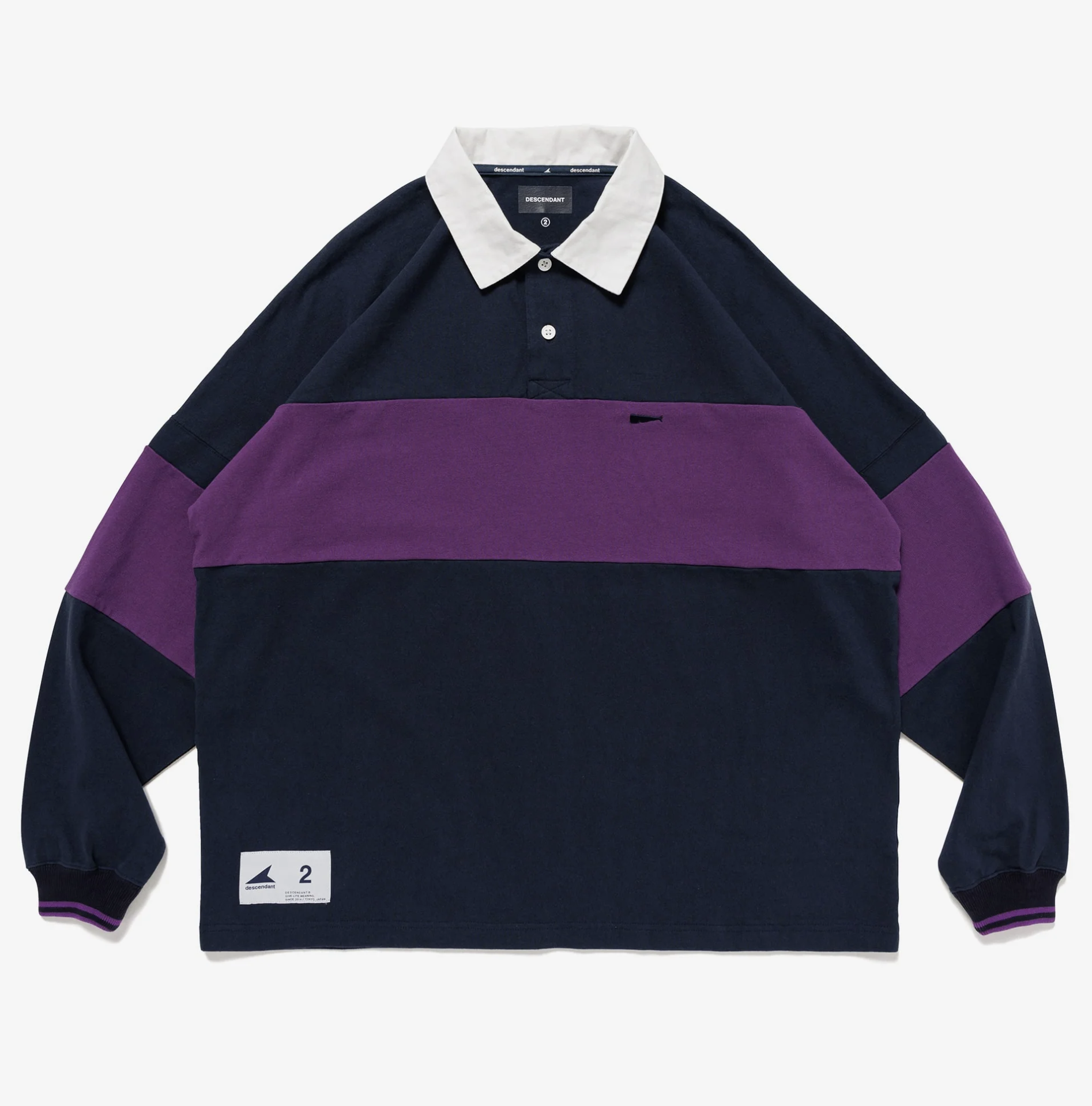 [現貨] DESCENDANT SS25 PUBA POLO LS | PURPLE