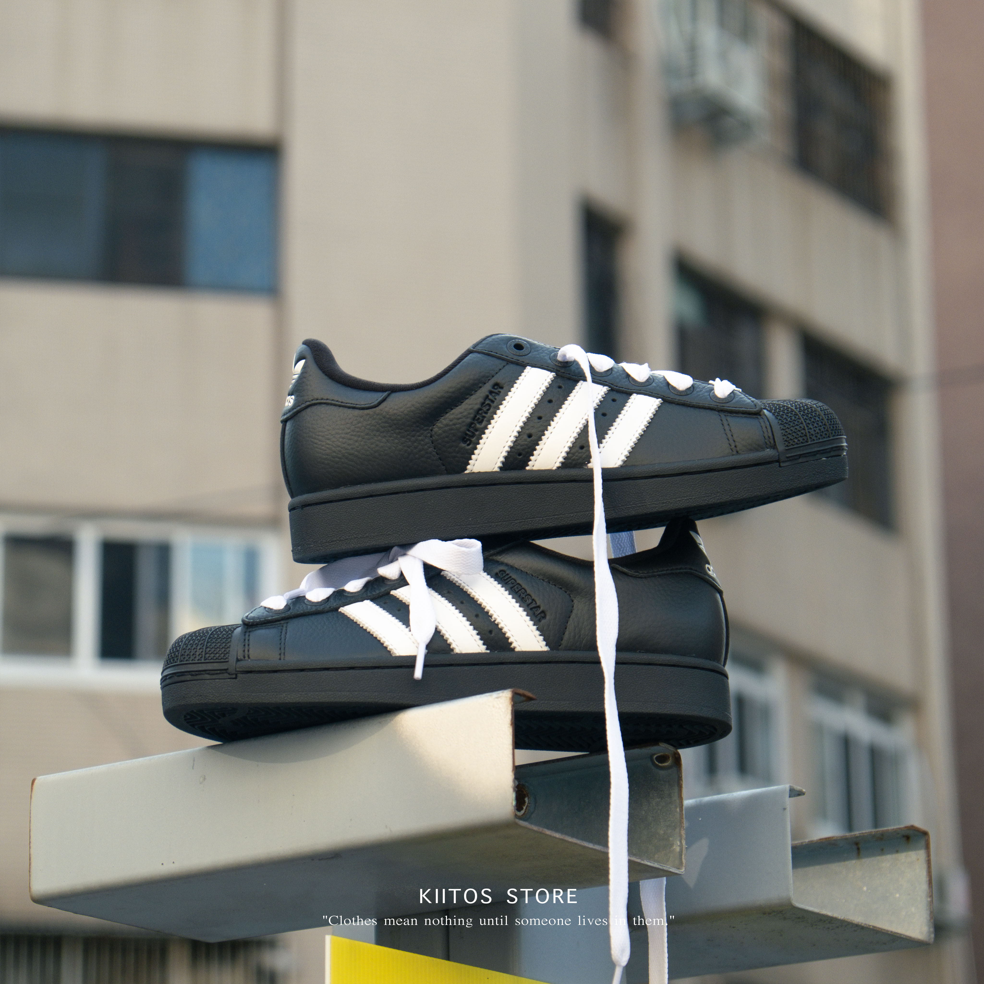 Adidas Originals Superstar 2 貝殼頭 黑白 經典三線 三葉草 KK4474