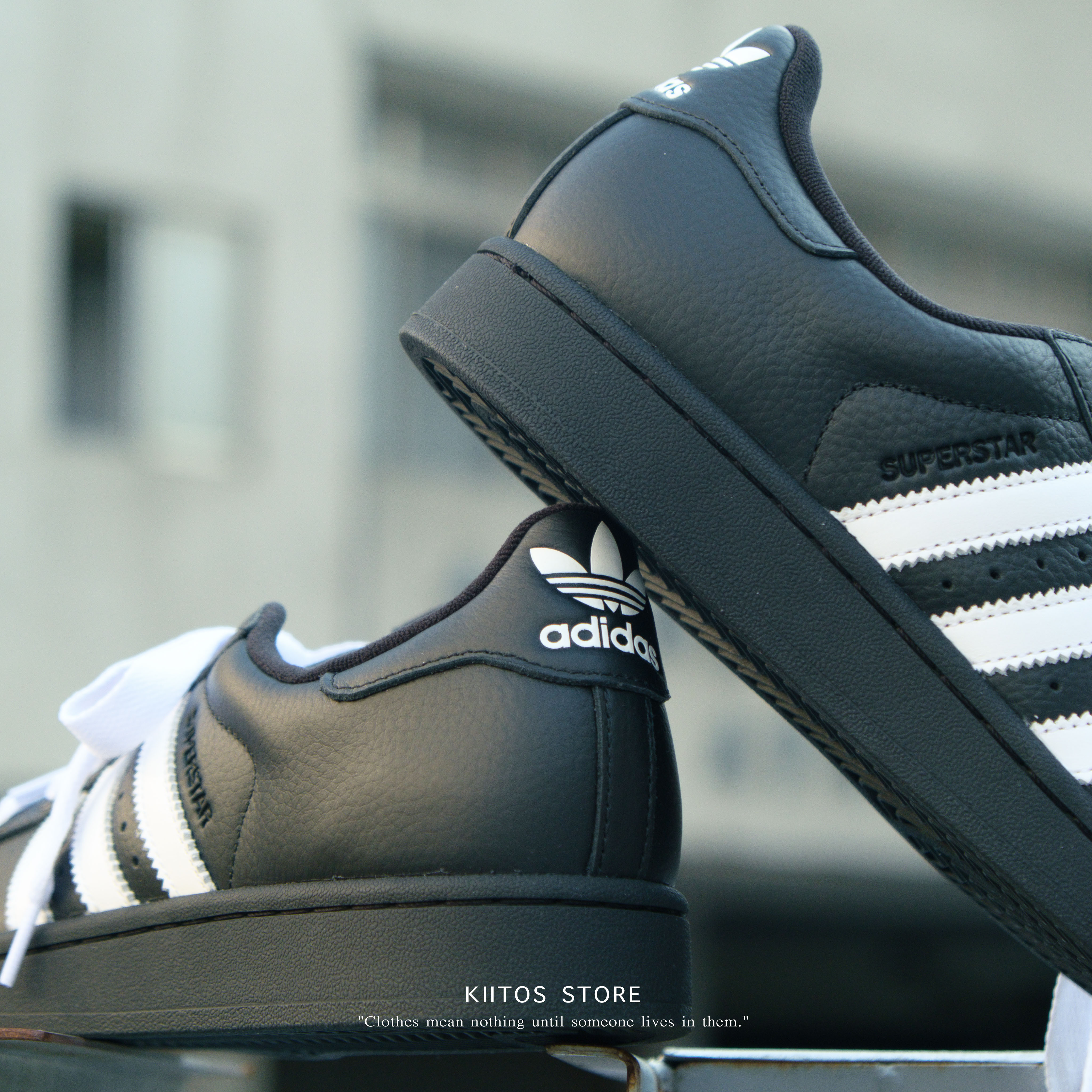 Adidas Originals Superstar 2 貝殼頭黑白經典三線三葉草KK4474