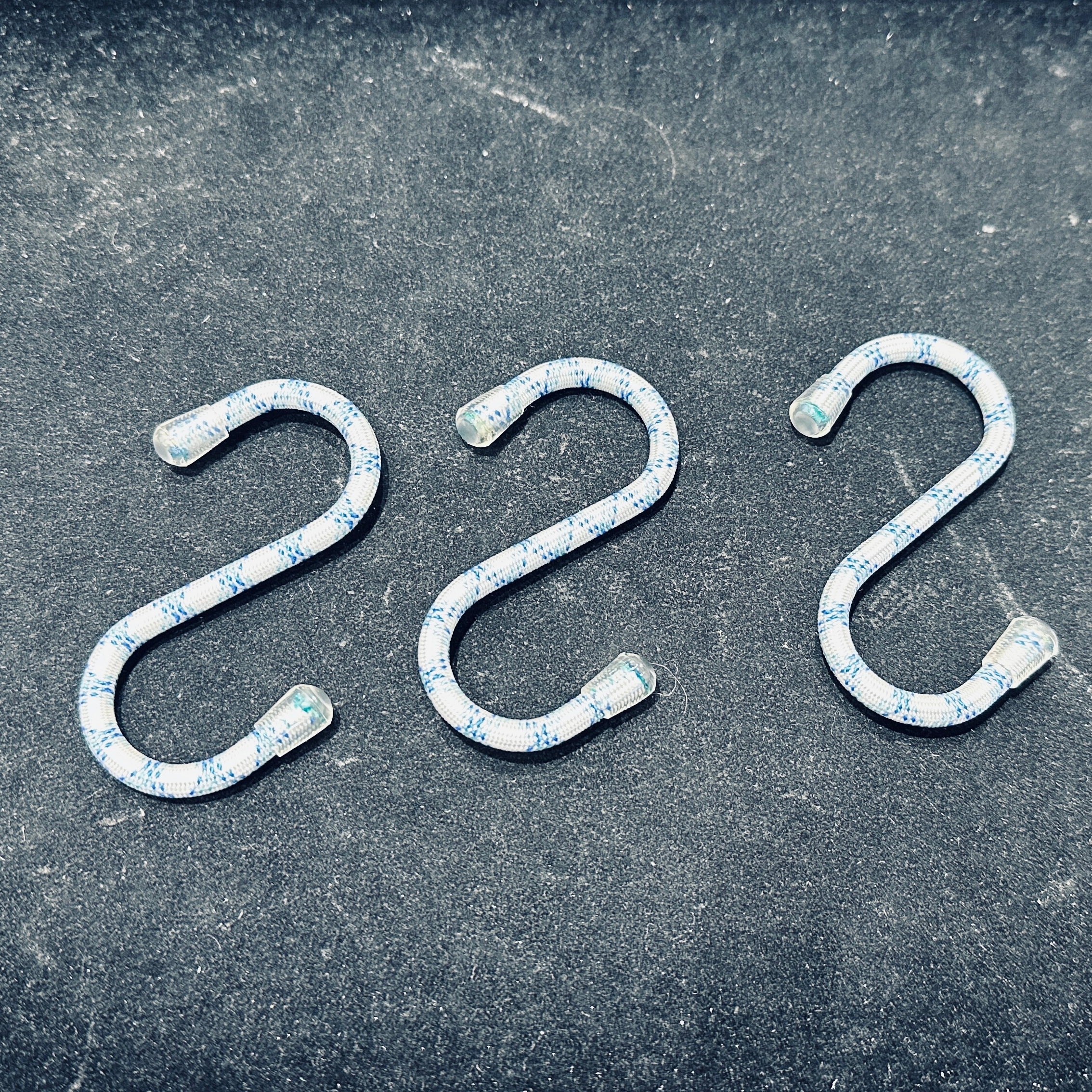 ※ 編織傘繩 S型掛勾 (3入裝) 🔺顏色隨機出貨