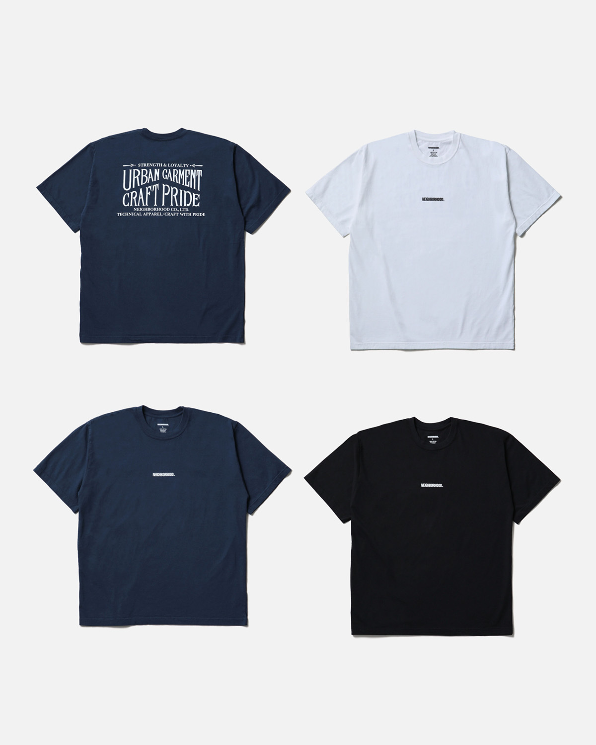 [現貨] NEIGHBORHOOD SS25 NH 251 SPOT . TEE SS-2 | Black / White / Navy