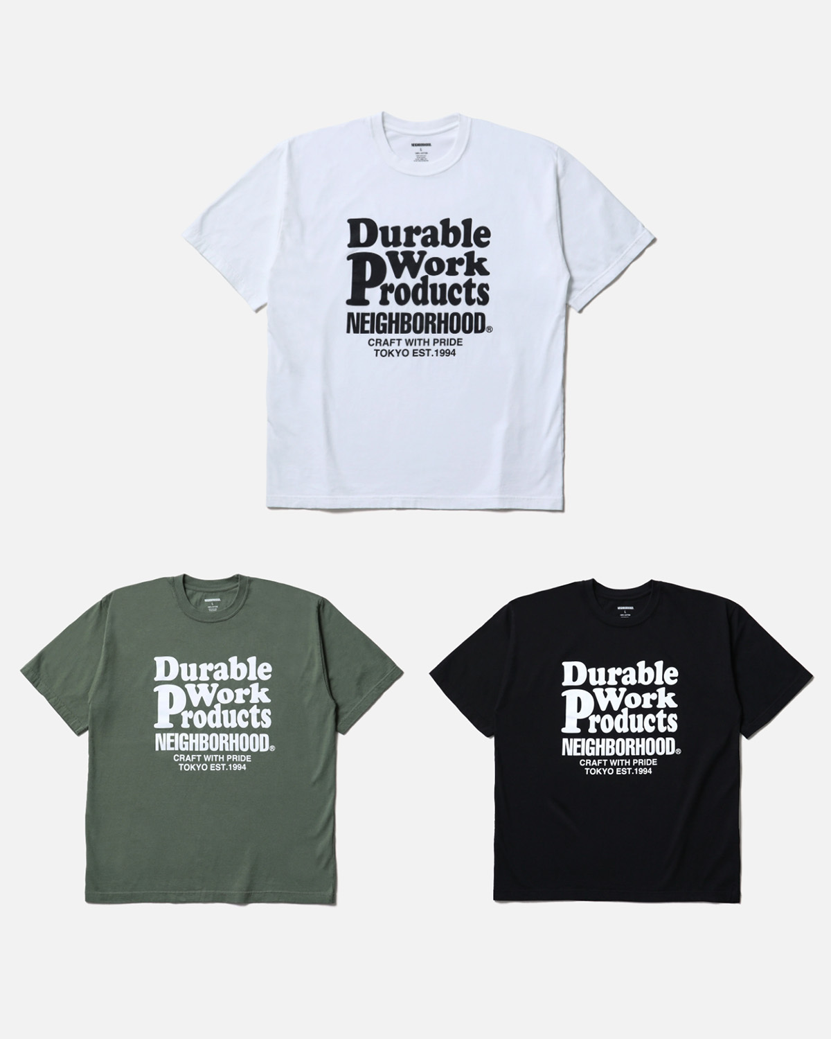 [現貨] NEIGHBORHOOD SS25 NH 251 SPOT . TEE SS-3 | Black / White