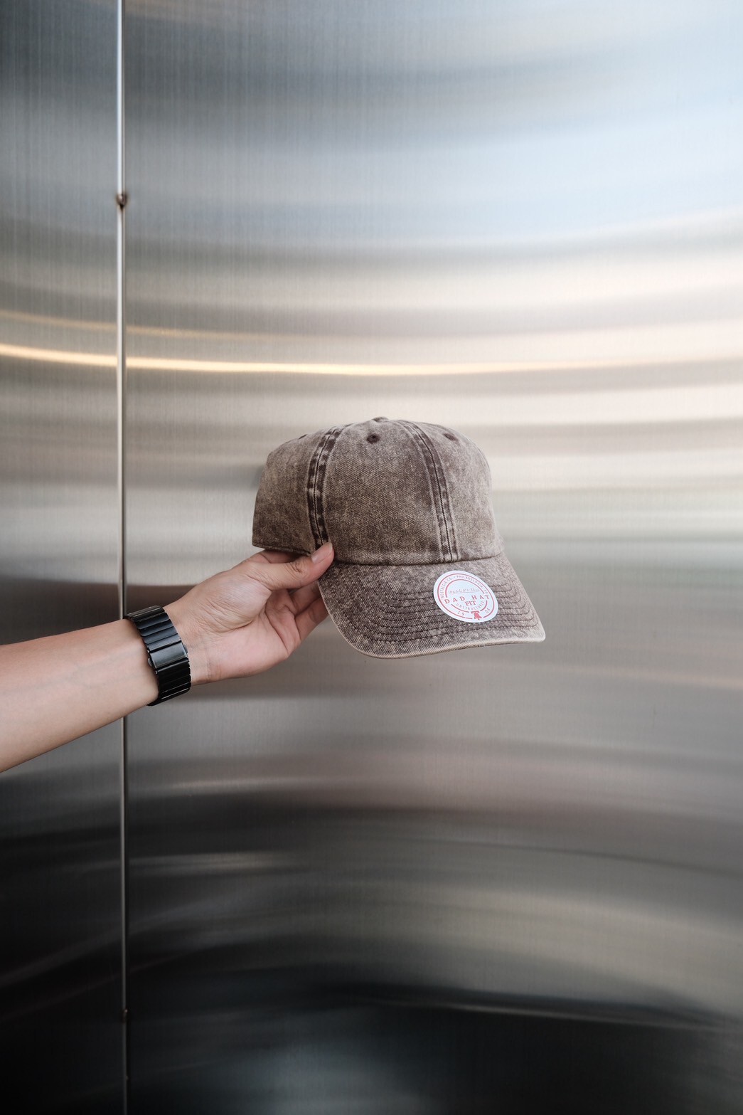 Mitchell Ness BLANK DAD HAT WASHED