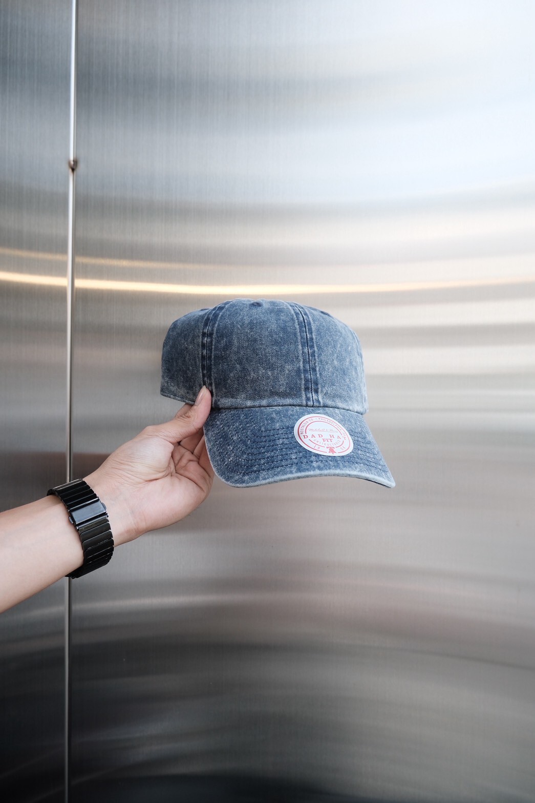 Mitchell Ness BLANK DAD HAT WASHED