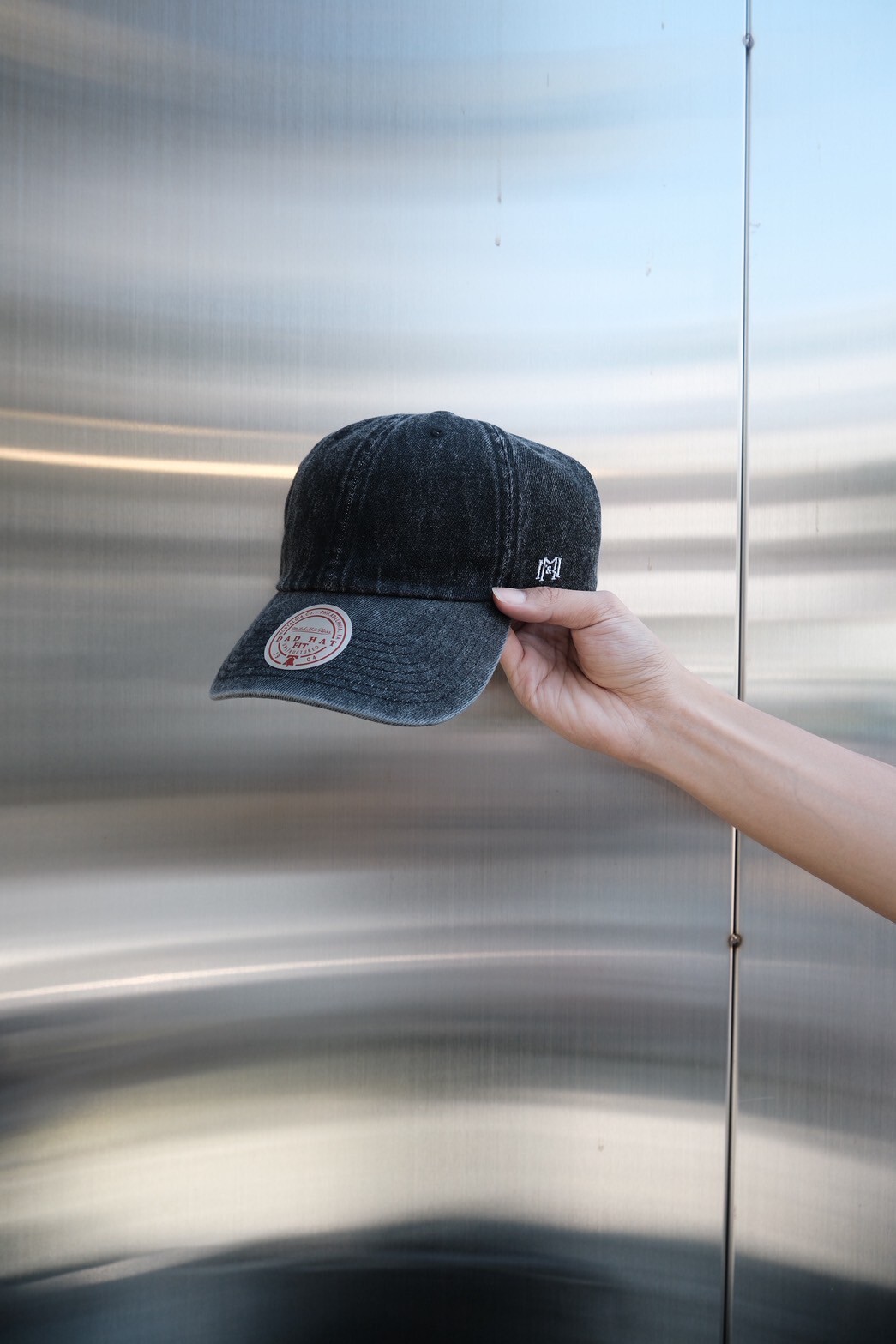 Mitchell Ness BLANK DAD HAT DENIM