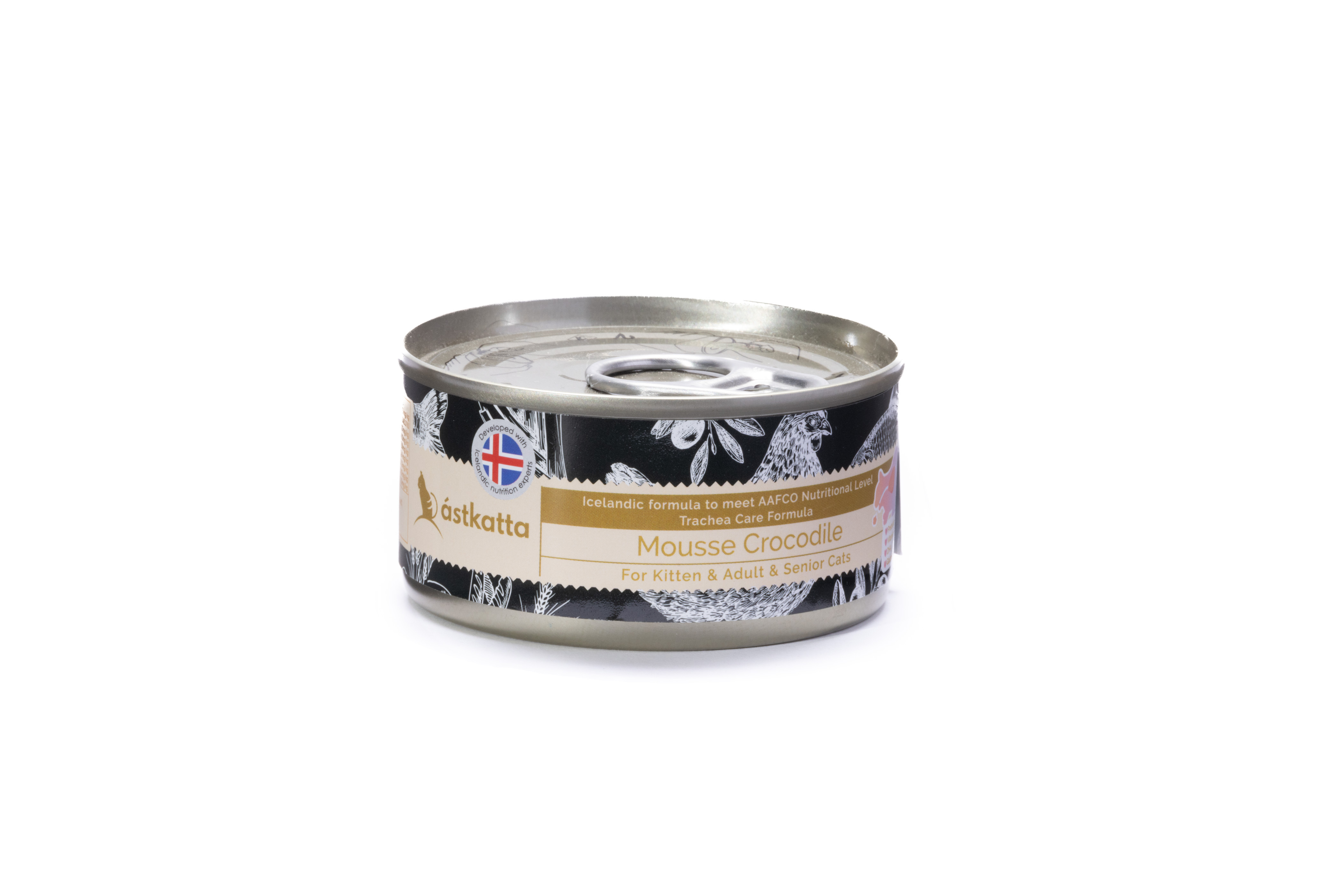 慕絲貓主食罐-鱷魚肉 (80g)