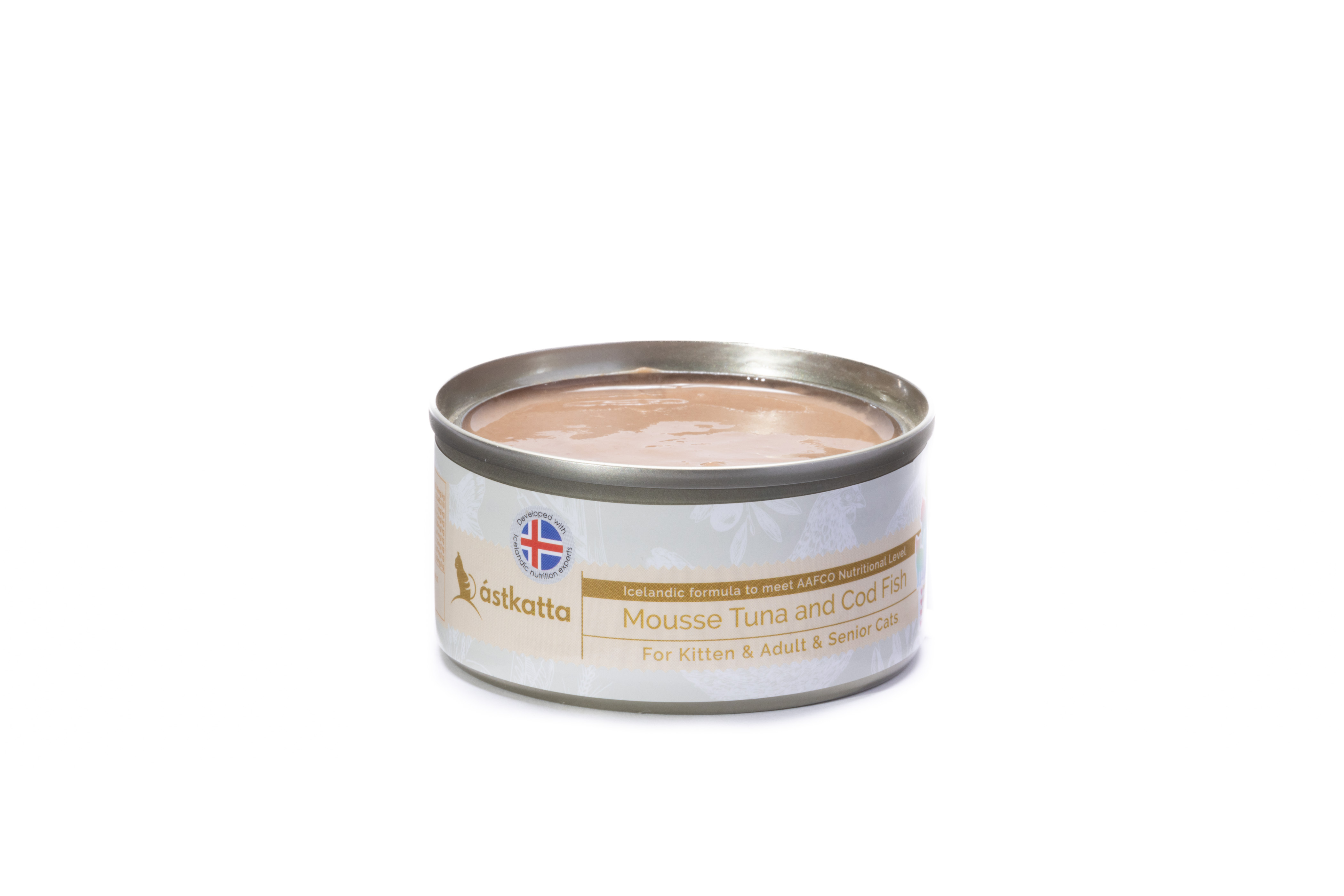 慕絲貓主食罐-吞拿魚+鱈魚 (80g)