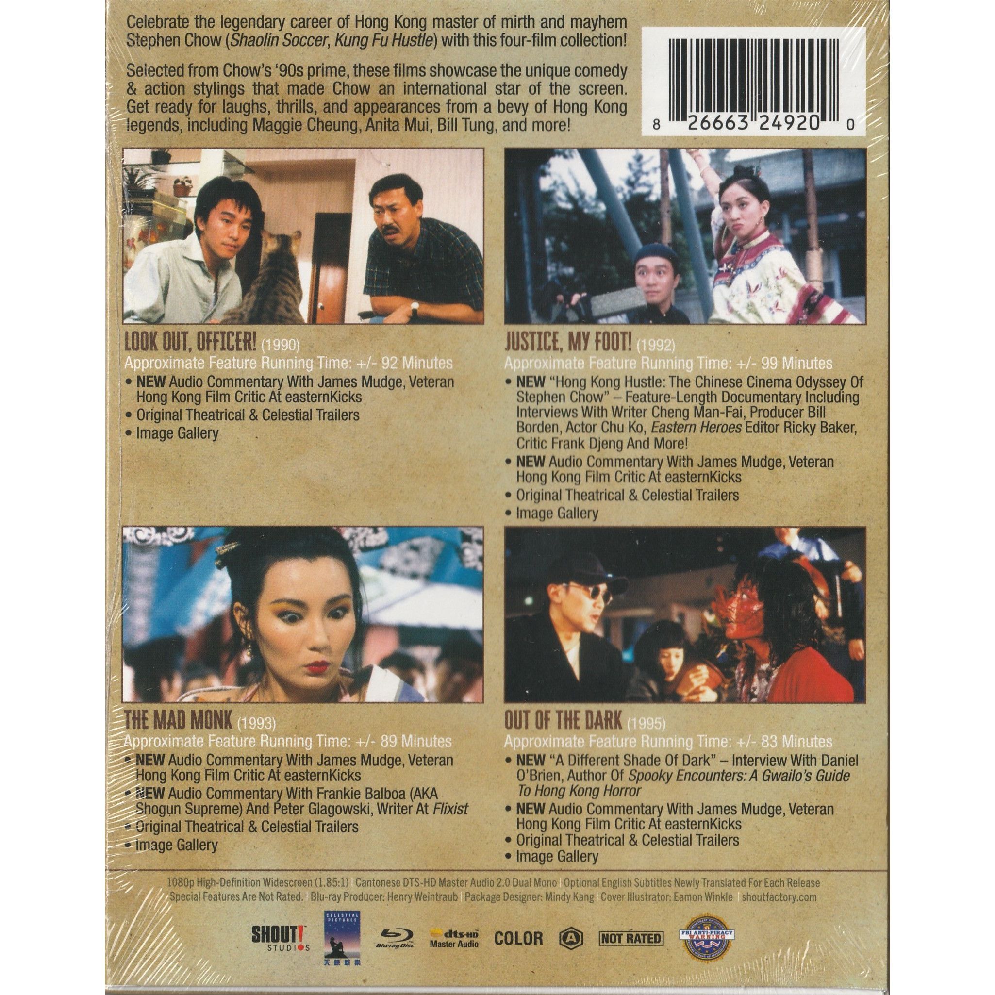 The Stephen Chow Collection (1990-1995) (Blu-ray) (US Version)