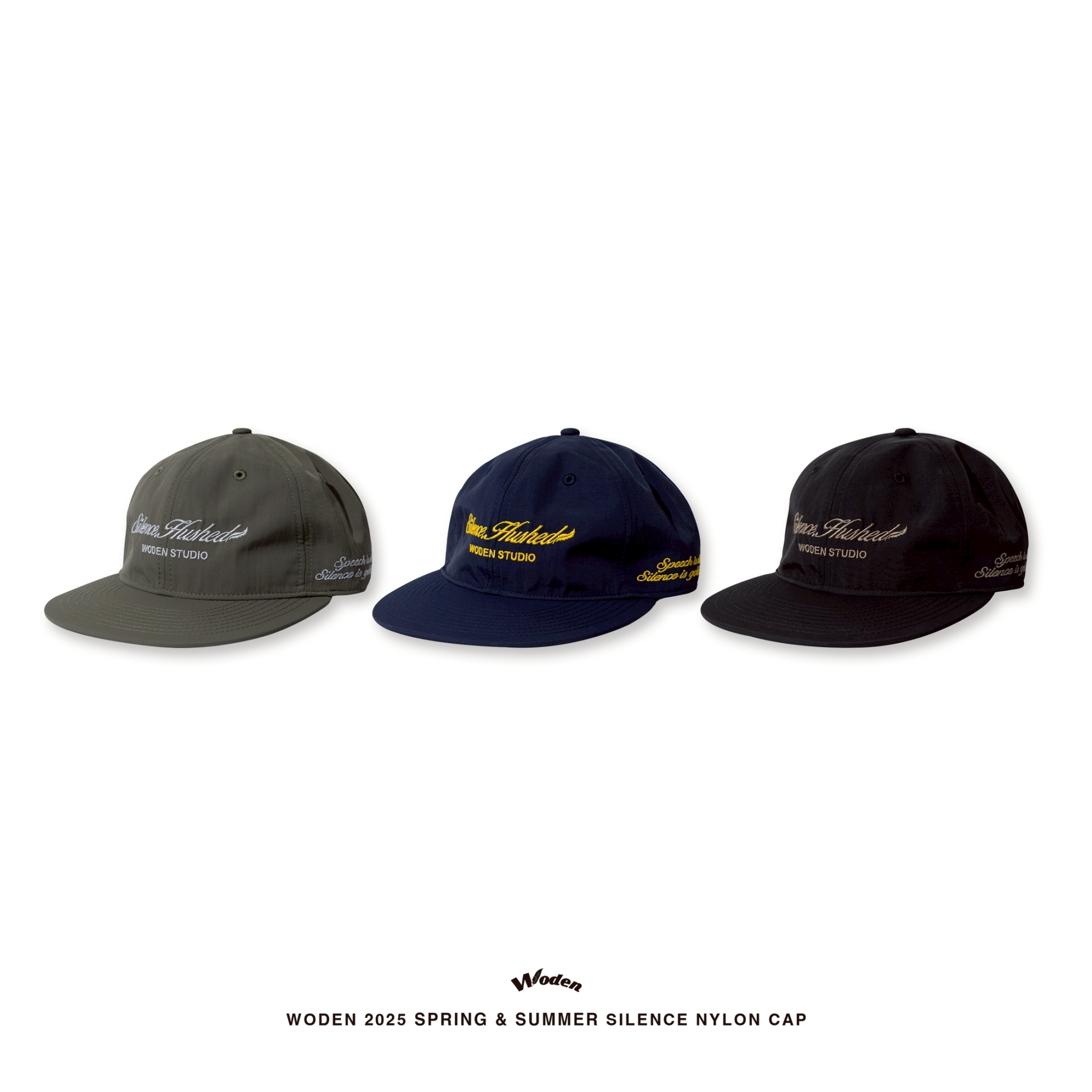 WODEN 2025 Spring & Summer 061 Silence Nylon Cap