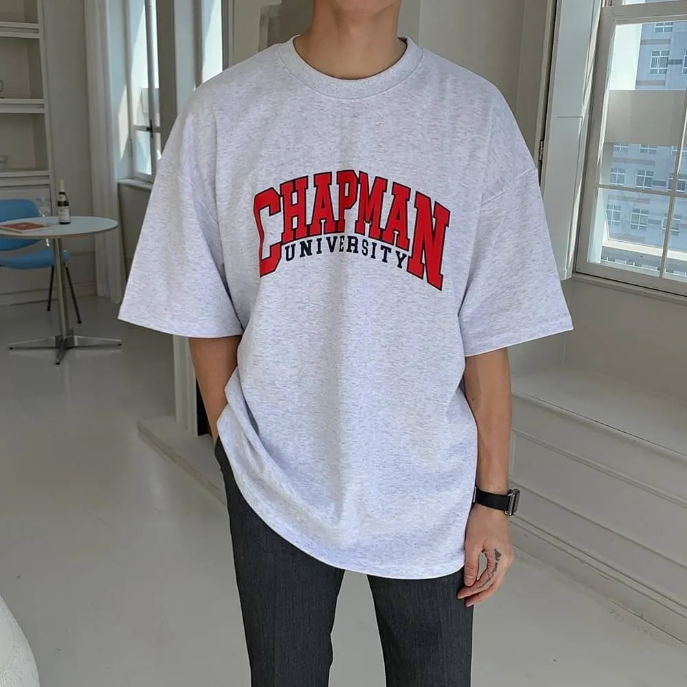 CHAPMAN 美式 雙色 英文 短袖