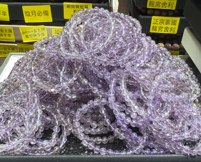 250816 - C28 6mm+鑽切紫水晶手串