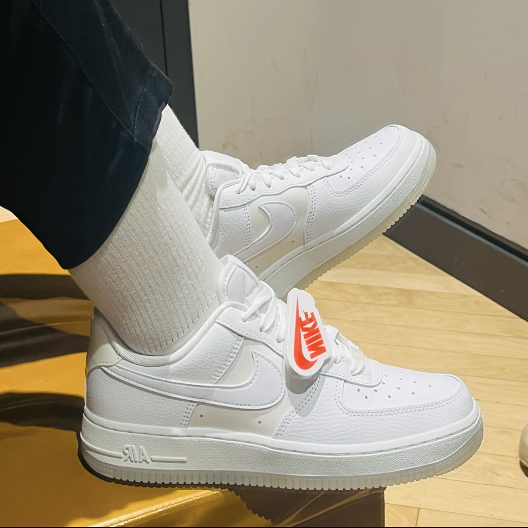 Nike Air Force 1 Low White Multi Color 白炫彩 珠光 鐳射 低筒休閒鞋