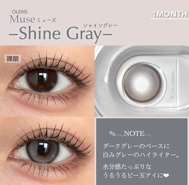 OLENS Muse Monthly (Shine Gray)