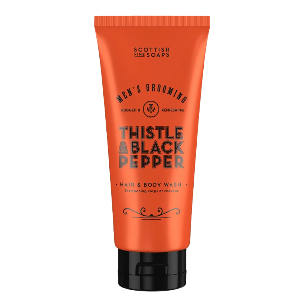 英國 Scottish Fine Soaps - 經典二合一 洗髮沐浴露（Thistle & Black Pepper）