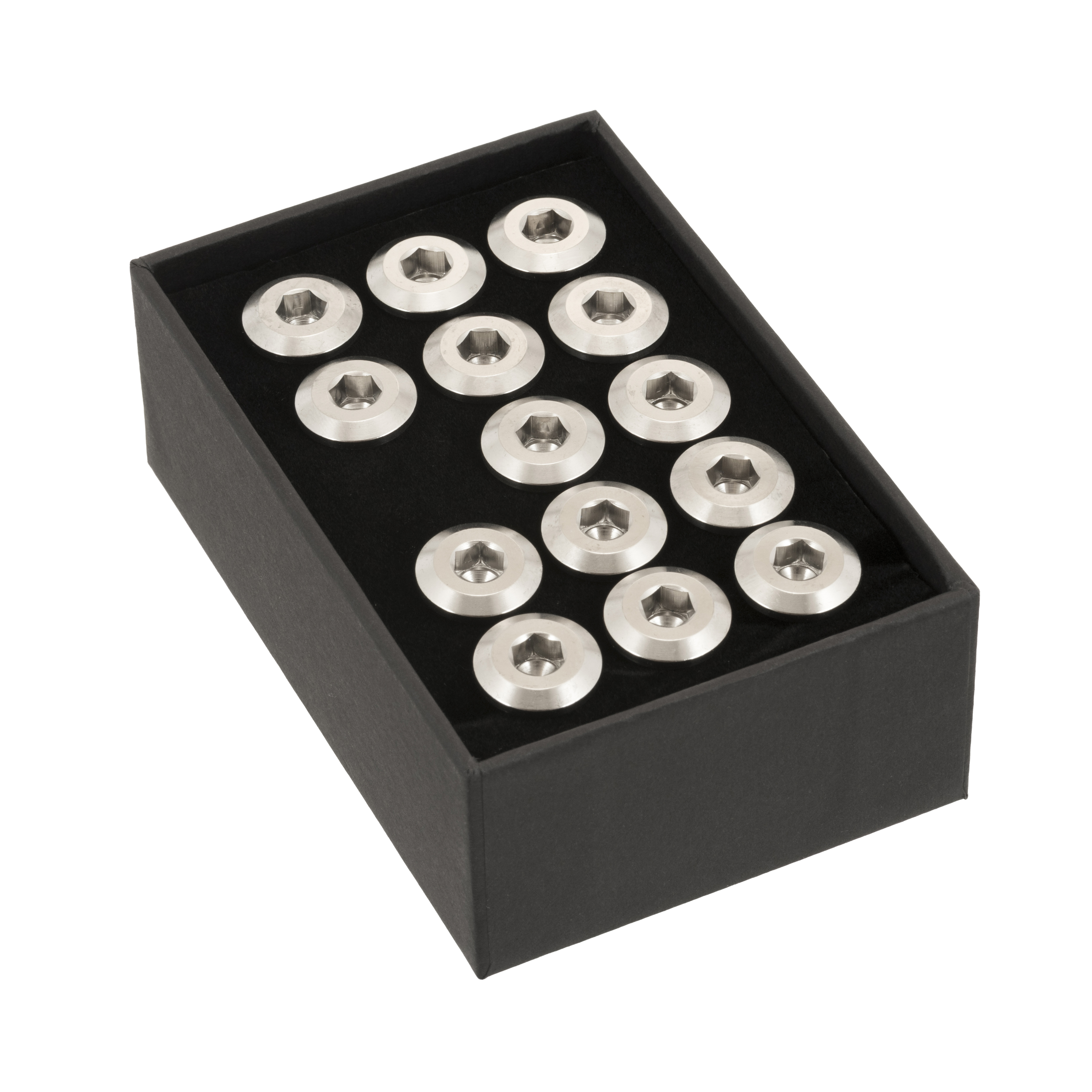 Motone 水冷凱旋 前雙後單碟 14顆 鈦合金 碟盤螺絲 - 原色