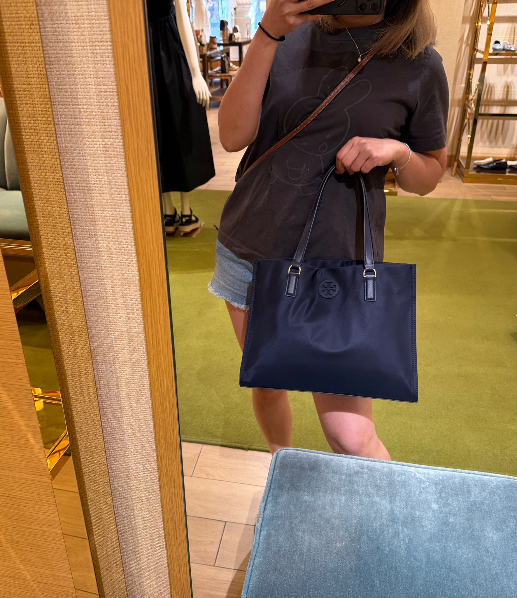 Tory Burch Ella Nylon tote bag 2 colors